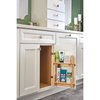 Rev-A-Shelf Rev-A-Shelf Wood Vanity Cabinet Door Storage Rack 4VR-18-1